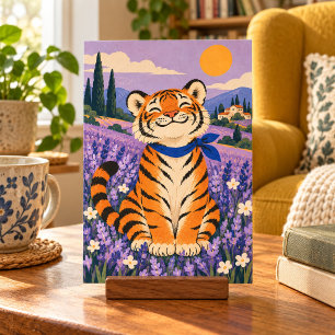 Kunstprint Kleine Tijger Grote Dag Poster