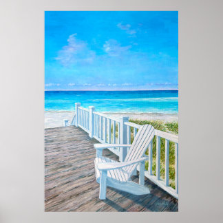 Kunstprint Morning Light Beach - Just Dahl Poster