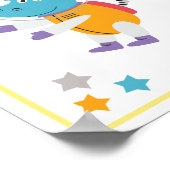 Kunstprint Ruimtedieren Nijlpaard Poster (Hoek)