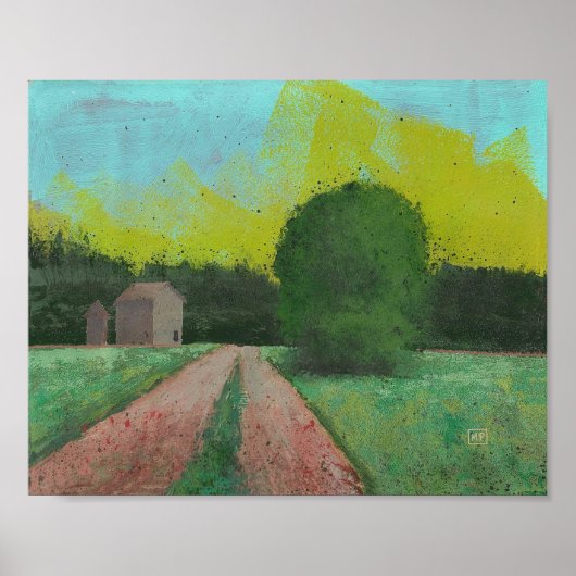 Kunstprint 'Thuis' Poster (Voorkant)