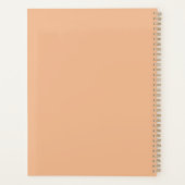 Kunstprint van vader en zoon meer aquarel planner (Achterkant)