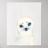 Kunstprint zeehondenverblijf poster (Voorkant)