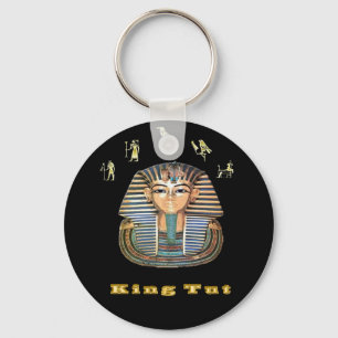 Kunstproducten van koningstut sleutelhanger