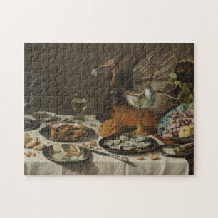 Kunstpuzzel "stille levens met Turkije" Legpuzzel