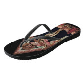 Kunstsandalen "The Trinity" Teenslippers (Schuin)