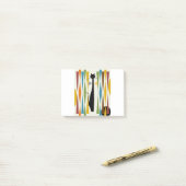 Kunstscat 2 midden-oosten post-it® notes (Op bureau)