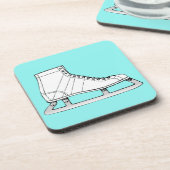 Kunstschaatsen Bier Onderzetter (Linkerzijde)