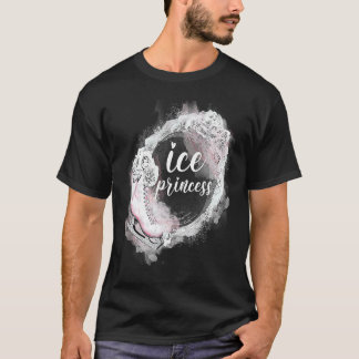 Kunstschaatsen IJs Schaatsster Prinses Schaats T-shirt
