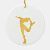 Kunstschaatsen Spin Ornament (Voorkant)