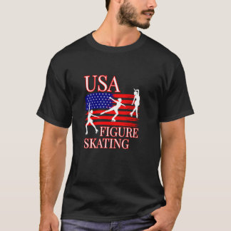 Kunstschaatsen - USA Amerikaans Kunstschaatsen Win T-shirt