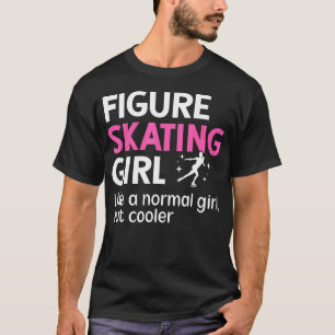 Kunstschaatsmeisje Definitie Figuur T-shirt