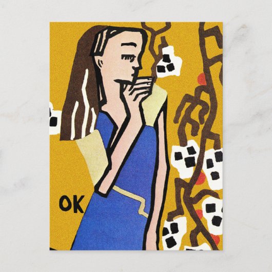 Kunstschau Wien Kunst door Kokoschka Briefkaart (Voorkant)