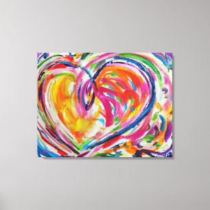 Kunstschilder van het Joy Canvas Afdruk