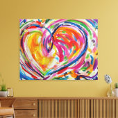 Kunstschilderen met joicanvas canvas afdruk (Insitu (Woonkamer))