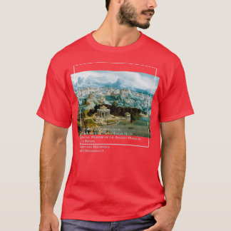 kunstschildering van het Grieks T-shirt