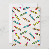 Kunstschilderkunst Verkennende uitnodigingen (Achterkant)