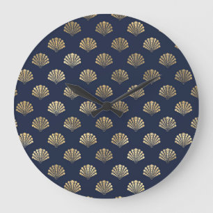  kunstschilderpatroon voor goud en zee grote klok