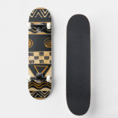 Kunstskateboard van Afrikaanse stammen Skateboard (Voorkant)