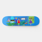 Kunstskateboard voor handpalmen skateboard (Horizontaal)