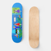 Kunstskateboard voor handpalmen skateboard (Voorkant)