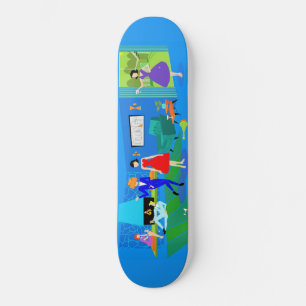 Kunstskateboard voor handpalmen skateboard