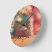 Kunstslinger by Lyla FERRARIS Design Ronde Klok (Hoek)