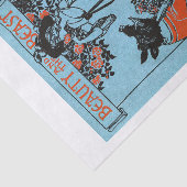 kunstsprookje Beast Tissuepapier (Detail)