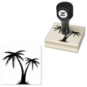 Kunststemmen voor hout/palmbomen 	rubberstempel (Gestempeld)