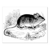Kunststempel Mouse Authentic Rubber Rubberstempel (Afrduk)