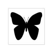 Kunststempel vliegende vlinder rubberstempel (Afrduk)