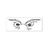 Kunststempel voor de afbeelding van de ogen 	rubberstempel (Afrduk)