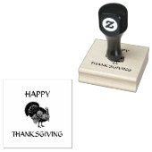 Kunststempel voor Thanksgiving in Turkije Rubberstempel (Gestempeld)