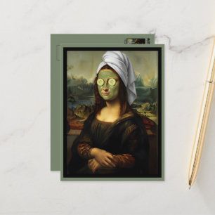 Kunststijl Spa-dag Briefkaart