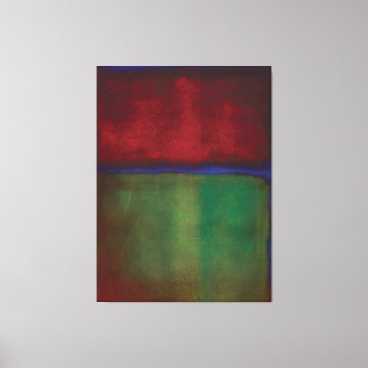 Kunststijl van Mark Rothko Canvas Afdruk (Voorkant)