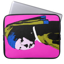 Kunststijl voor parelvormig Pop Laptop Sleeve