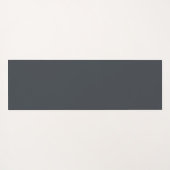 Kunststof Blauw Grijs 3D Fractal Art Modern Abstra Yogamat (Achterkant (horizontaal))