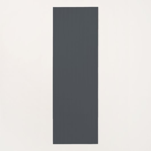 Kunststof Blauw Grijs 3D Fractal Art Modern Abstra Yogamat (Achterkant)