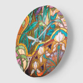 Kunststof bloem grote klok (Hoek)