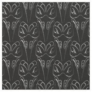 Kunststof Eagle Totem Pole Tribal Stof