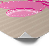 KUNSTSTOF : flutterbyvlinder 5 Poster (Hoek)