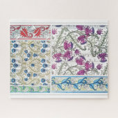 Kunststof nieuwe bloemen legpuzzel (Horizontaal)