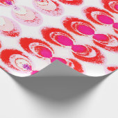 Kunststof pop cadeaupapier (Hoek)