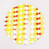 Kunststof pop labels (Design 2)