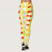 Kunststof pop leggings (Achterkant)