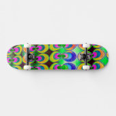 Kunststof pop skateboard (Horizontaal)