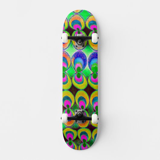 Kunststof pop skateboard (Voorkant)