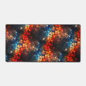 Kunststof stapel van bakstenen bureaumat (Voorkant)