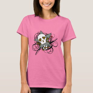 Kunststof Tattoo in de stad Kunst T-shirt