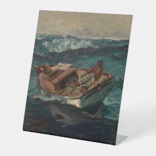 Kunststof voetafdruk 10"X12" Reclamebord Met Voetstuk