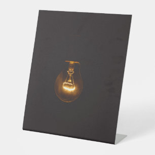 Kunststof voetafdruk 10"X12" Reclamebord Met Voetstuk